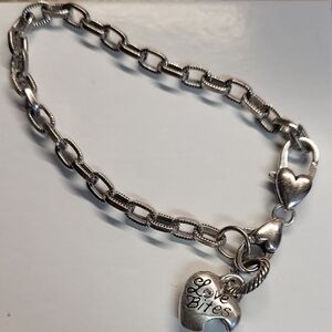 Brighton Love Bites Link Bracelet 8in